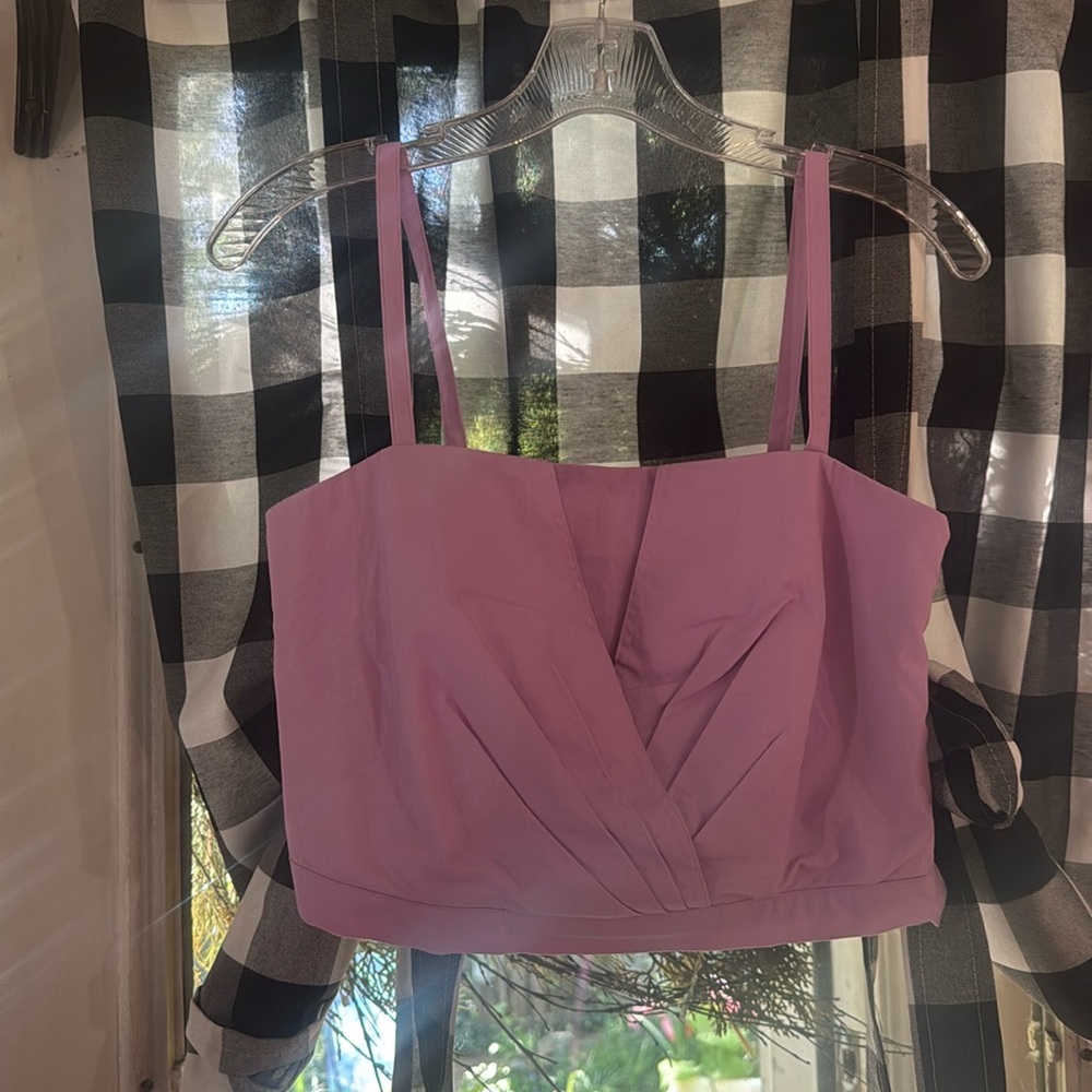 Banana Republic Lavender Crop Top NWT